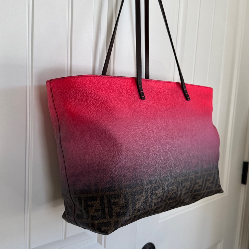 FENDI ZUCCA Monogram Ombre’ Tote - Picture 13 of 13